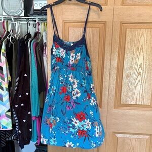 Floral Blue Sundress